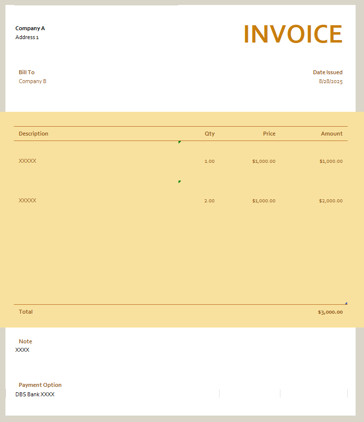 Invoice 2